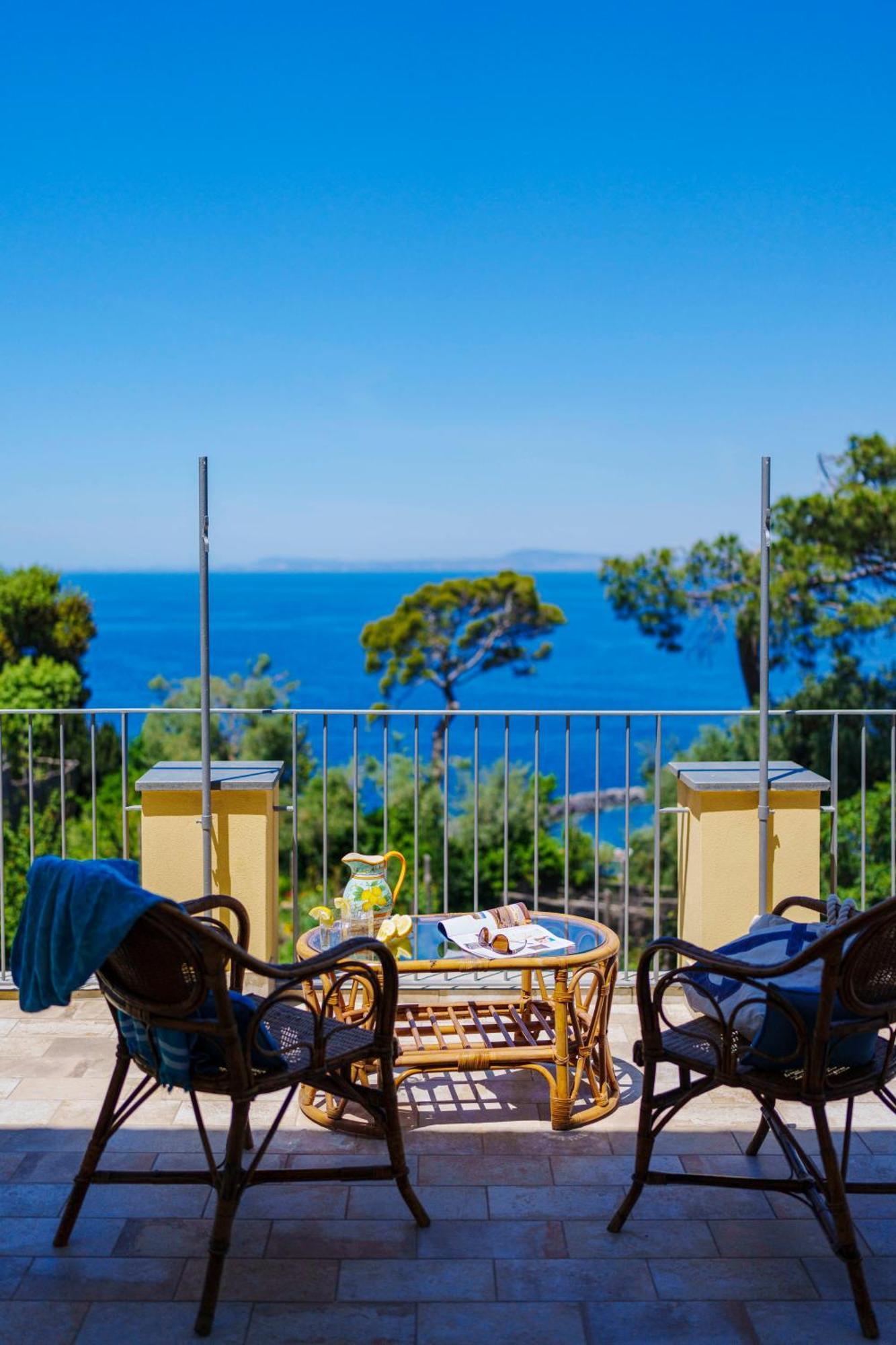 Villa Preziosa Al Pizzo 3 Km Da Sorrento Sant’Agnello Kültér fotó